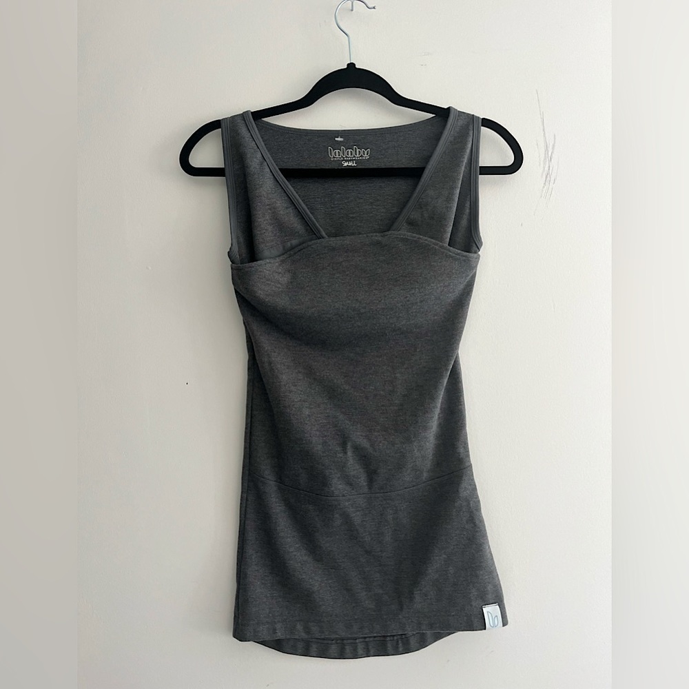 Lalabu Soothe Shirt Gray Small S nursing